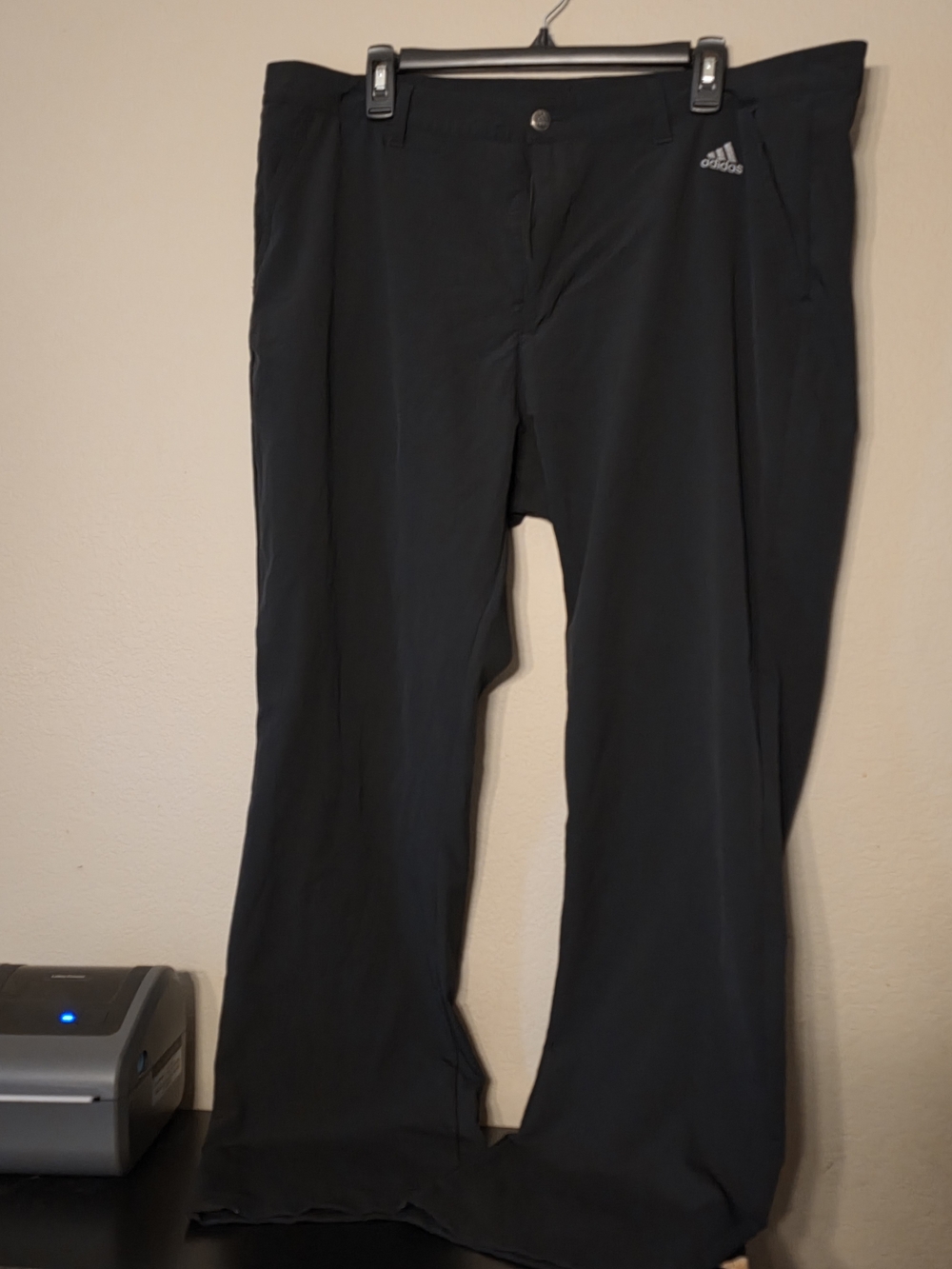 Adidas Men's Black Performance Pants